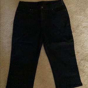 Black Size 16 Women With Control Jeans